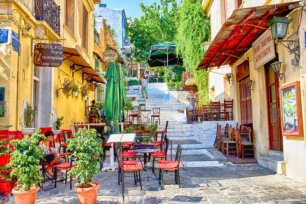 greece vacation packages - anafiotika athensplaka